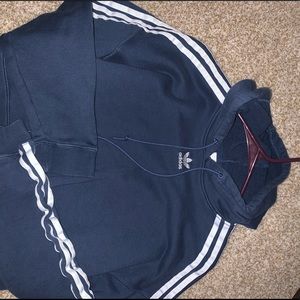 adidas cropped hoodie